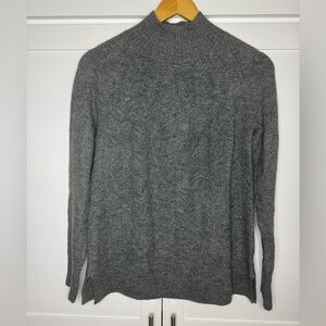 Talbots Charcoal Turtleneck Sweater